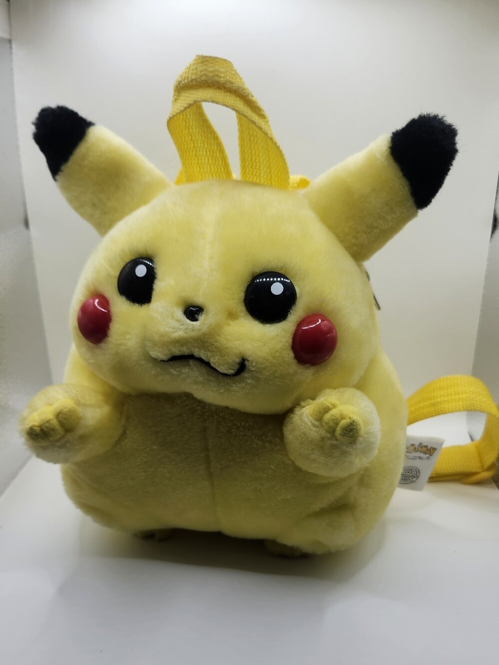 Vintage 90s Pokemon Nintendo Pikachu Back Pack Zipper Purse Bag Comic Con Anime